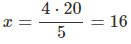 Formel zum inversen Dreisatz