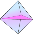 Dreieckige Doppelpyramide